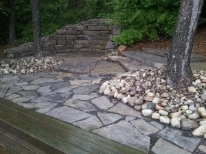 Flagstone Walkway