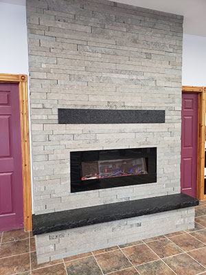 natural thin stone solutions for your fireplace