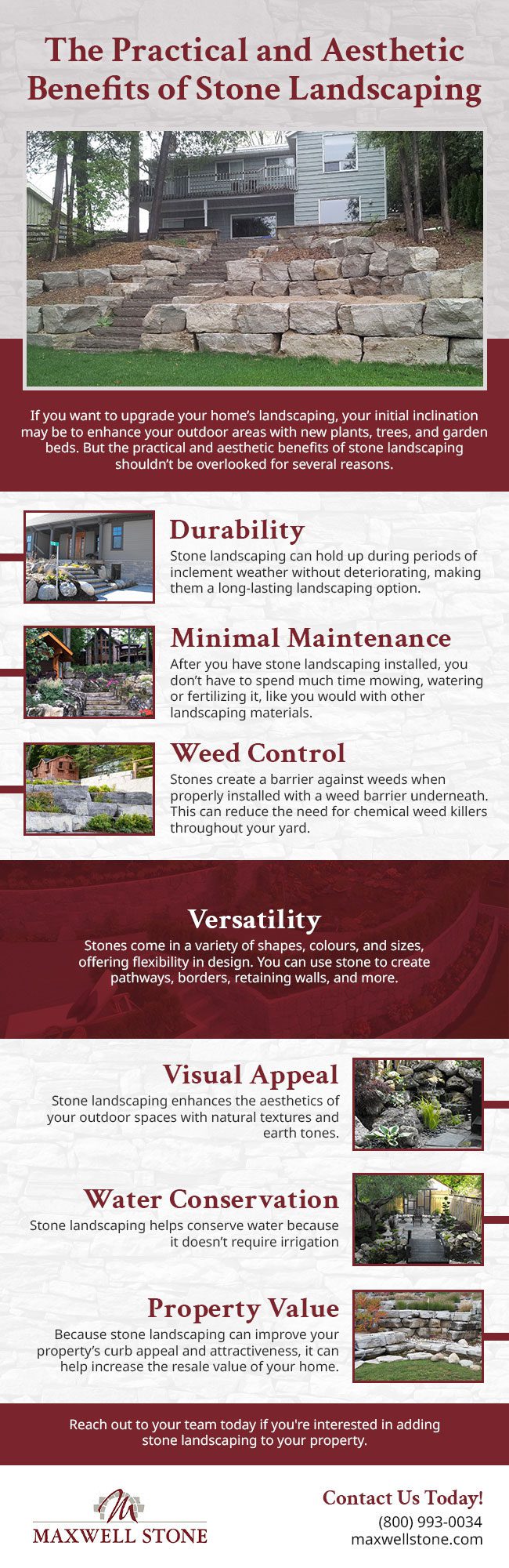 The Practical and Aesthetic Benefits of Stone Landscaping